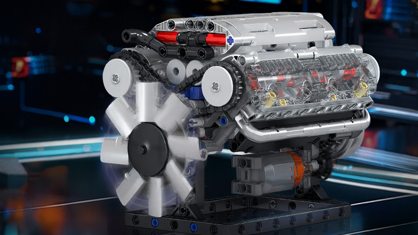 V8 Brick Engine Kit