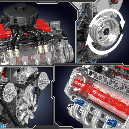 V8 Engine Building Kit